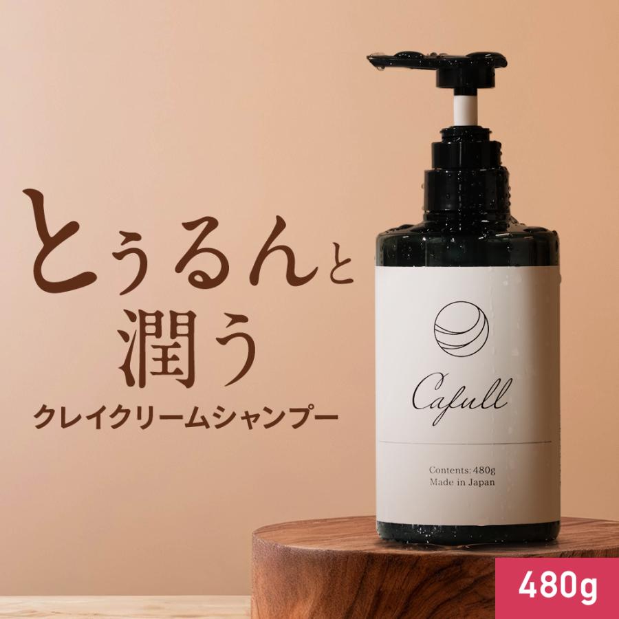 シャンプー クレイシャンプー 480g クレイクリームシャンプー クレイ