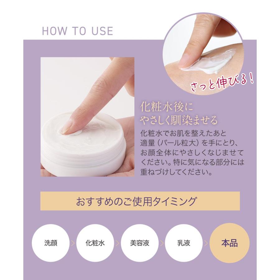 ナイトクリーム 保湿 フェイスクリーム おやすみ クリーム 40g 無香料