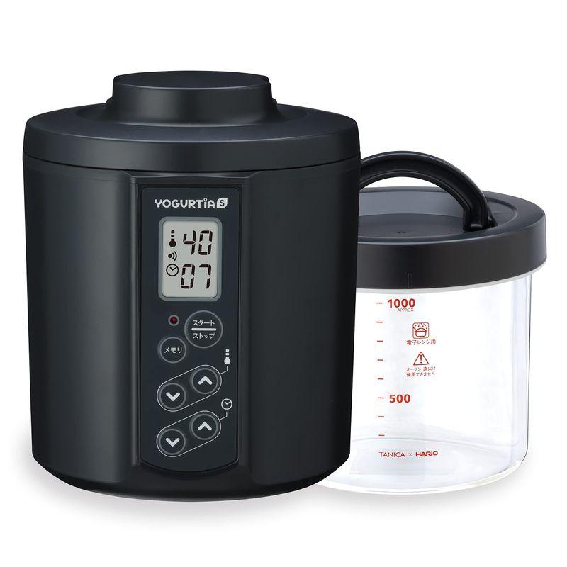 2023年最新TANICA 新型 ヨーグルティアS ガラス容器セット 温度調節(25