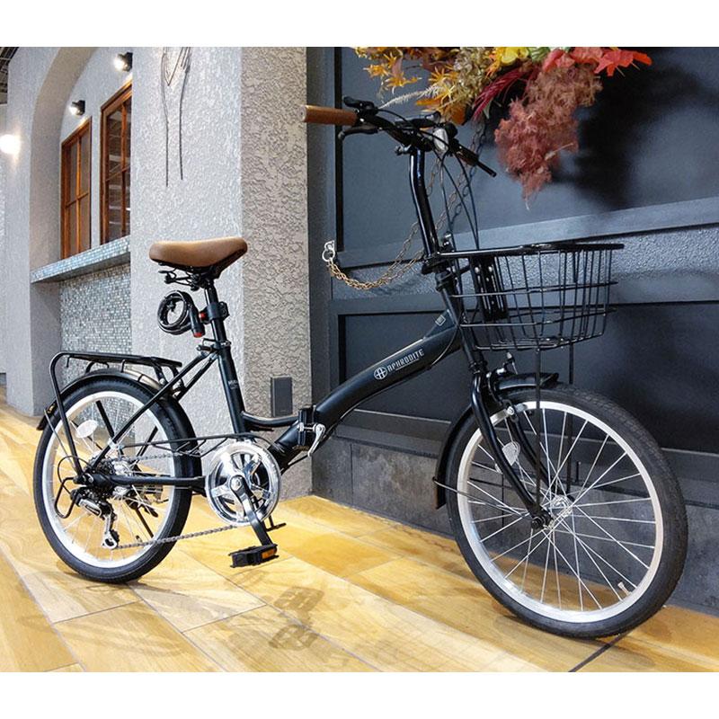 MYPALLAS 折りたたみ自転車 20インチ 自転車 シマノ6段変速 ledライト