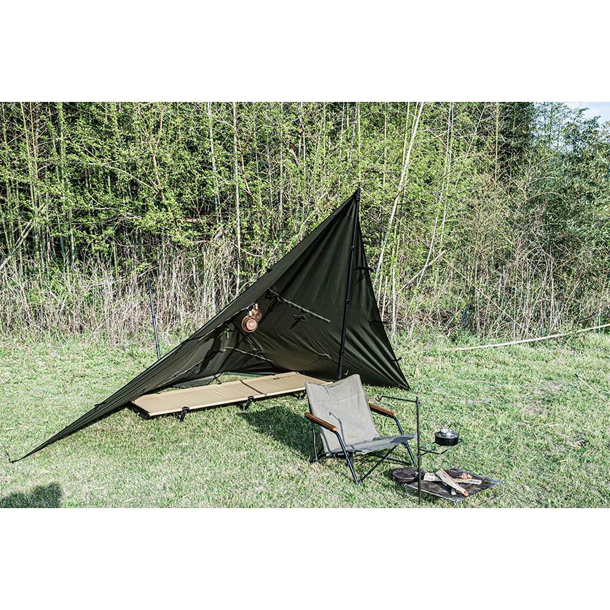 Bush craft（ブッシュクラフト） タープ テント 3x3 バックパック