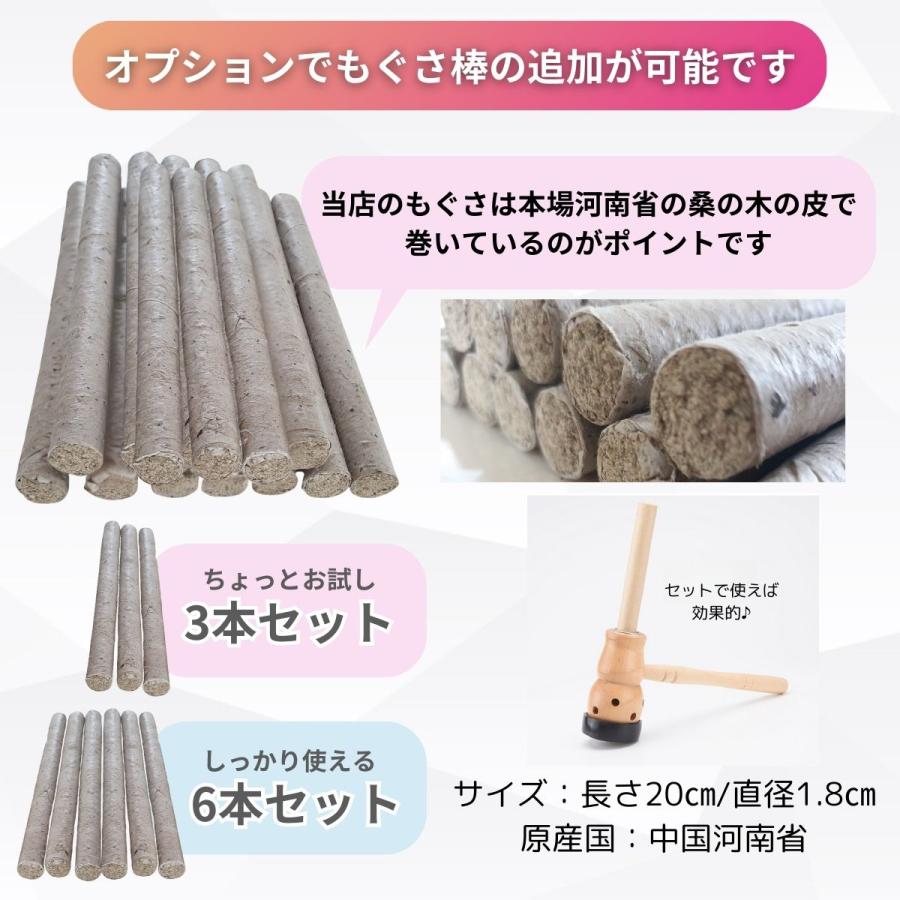 もぐさ棒に使える温灸器 関連：お灸 温灸 もぐさ 鍼灸 温灸器 棒灸
