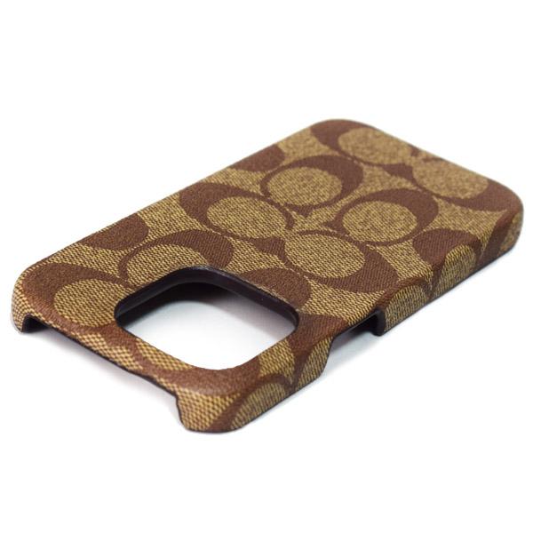 COACH（コーチ） iphoneケース コーティングキャンバス シグネチャー