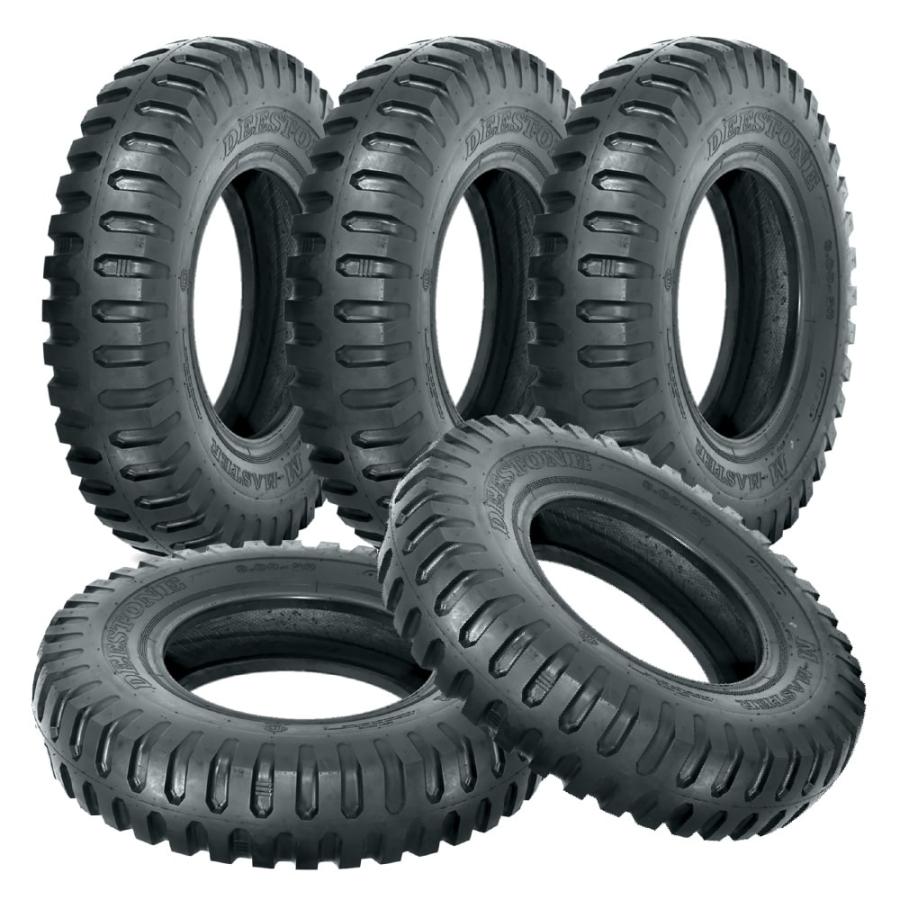 5本セット】DEESTONE D501 Military ミリタリー 6.00-16 6PR バイアス