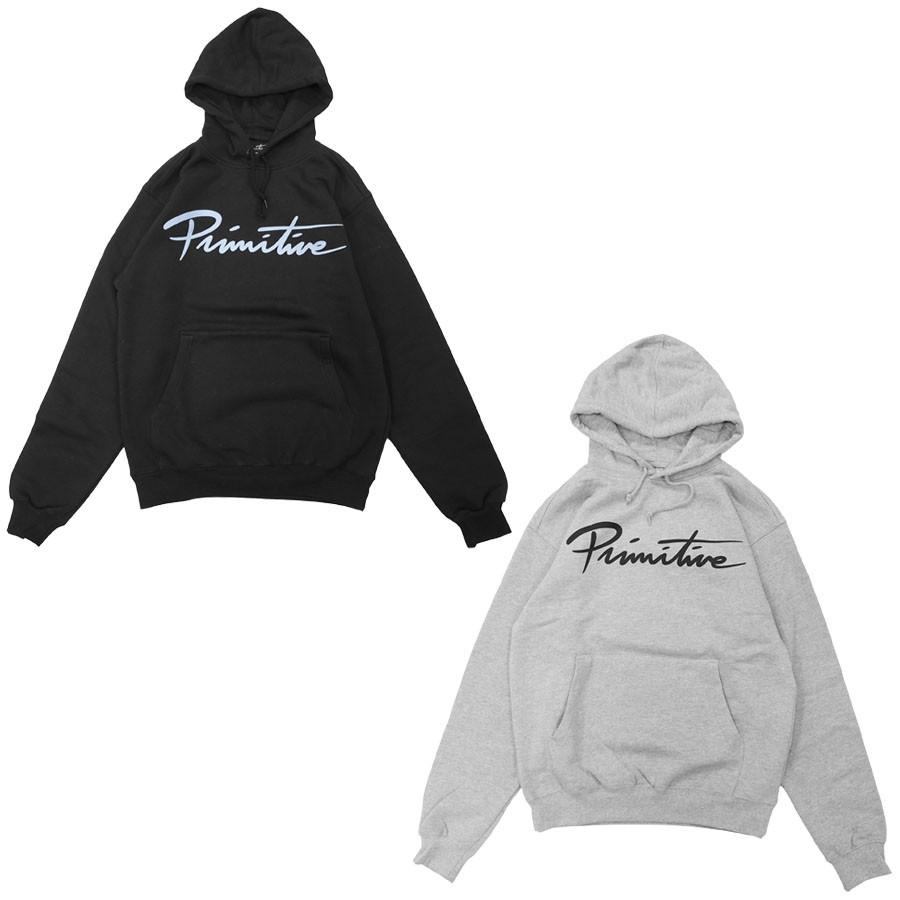 PRIMITIVE（プリミティブ） NUEVO SCRIPT PULLOVER HOODIE パーカー
