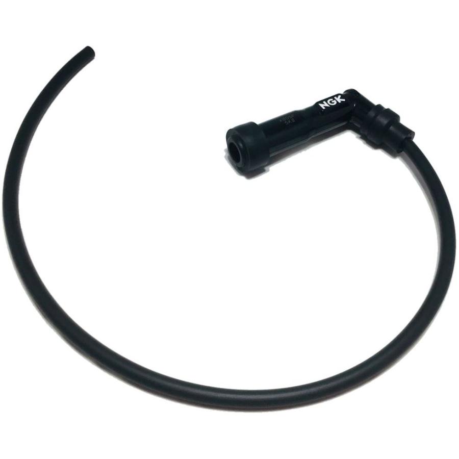 NGK プラグコード・プラグキャップ セット 黒 1本/X型 シグナスX SR