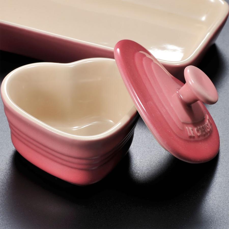 Le Creuset（ル・クルーゼ） 名入れ 結婚祝 ハート ピンク 新築祝 誕生