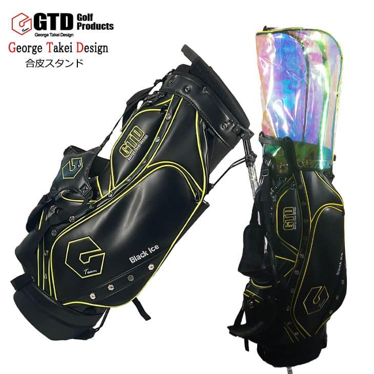検品済】GTD/ジョージ武井デザイン/スタンドキャディバッグ/スタンド