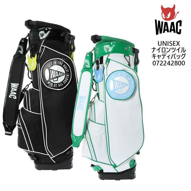 WAAC ワック 【24SS】UNISEX ナイロンツイル キャディバッグ 072242800