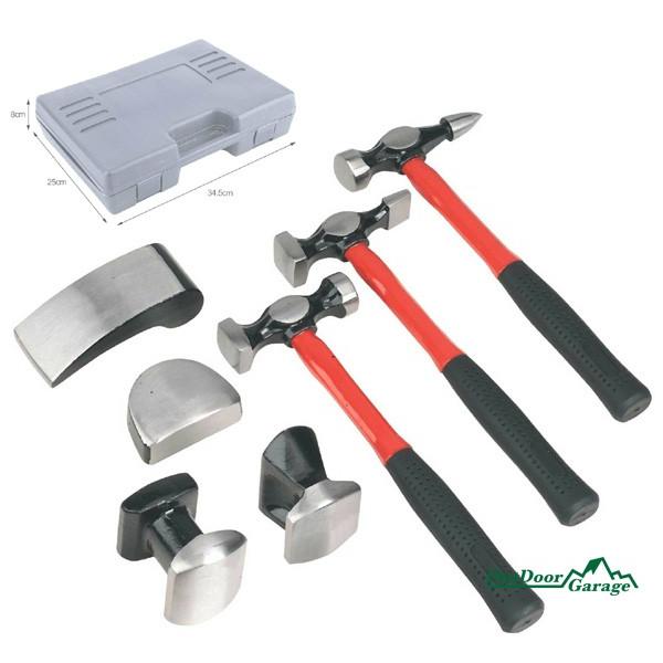 7pc板金ハンマーセット（鈑金凹みリペアーキット） ODGT1-B010