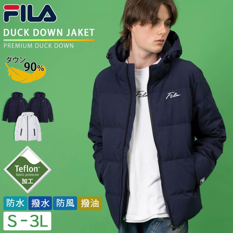 FILA（フィラ） 特価 ダウンジャケット メンズ レディース 超撥水加工