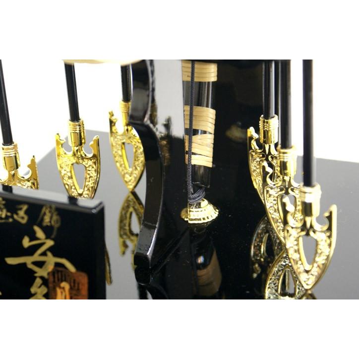 久月 破魔弓 久月作 興安 ガラスパノラマケース飾り 252013 ご購入特典