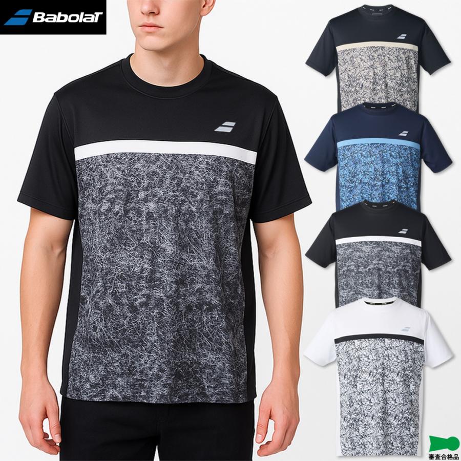 Babolat（バボラ） バドミントン CLUB ショートスリーブシャツ 2.0