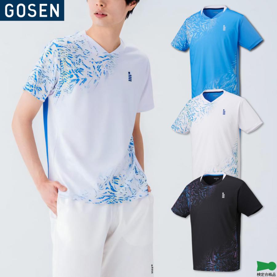 GOSEN（ゴーセン） ゲームシャツ バドミントンウェア T2542 ユニ 男女