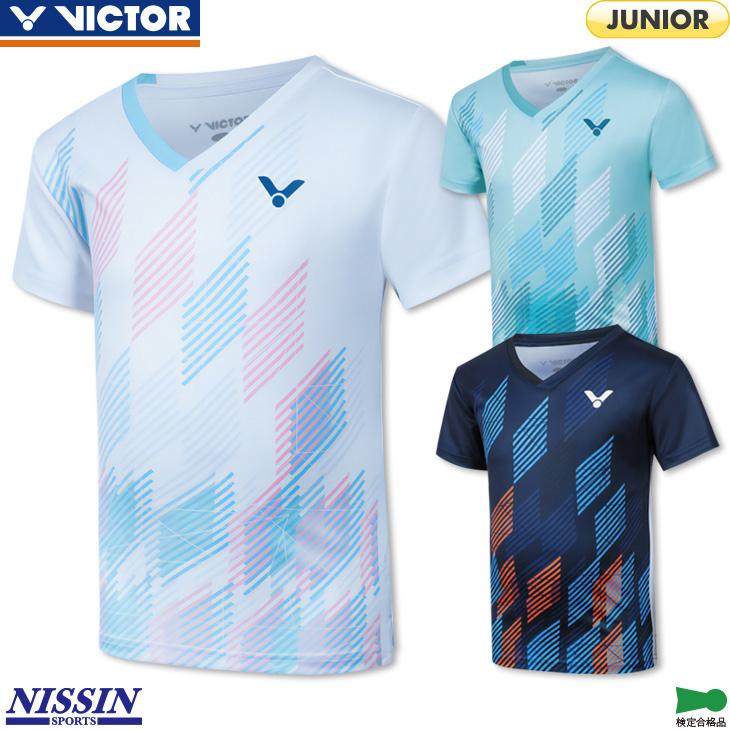 VICTOR ビクター バドミントンウェア ジュニア ゲームシャツ T-52021