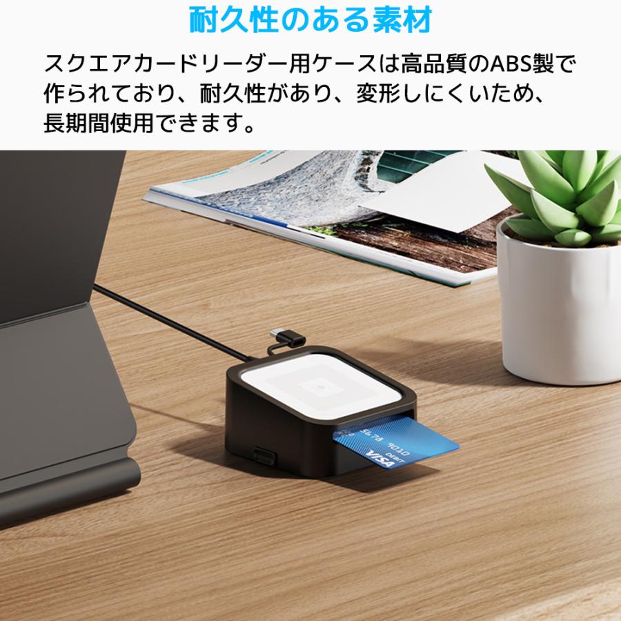 ROUNKIN スクエア カードリーダー ドック Square Reader 第1世代 第2