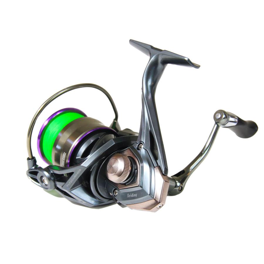 おり釣具 PEライン付 スピニングリール 3000番 フライデー3 XE3000 0.8