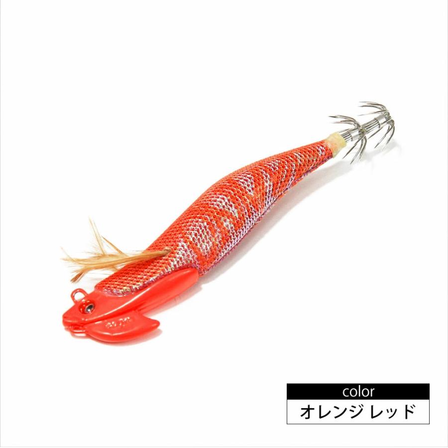 おり釣具 ティップラン専用エギ 3.5号 30g 5色セット(egiset-002)[M便