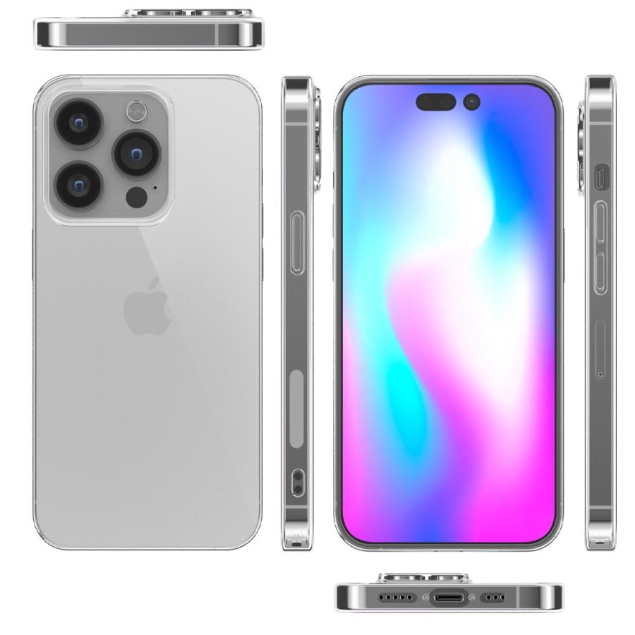 iPhone 14 Pro ケース カバー iPhone14Pro 透明 クリアケース 薄くて