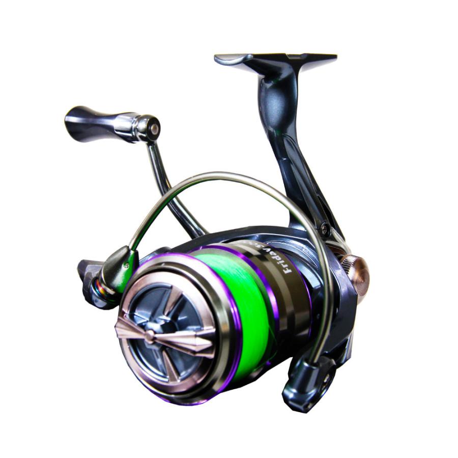 Friday エギング ロッド ＆ ライン付きリール セット (egingset-088