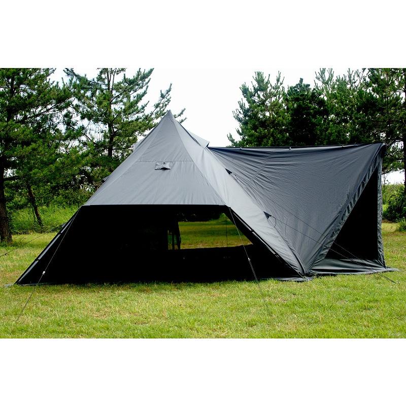 oxtos（オクトス） ワンポールストーブテントTC OX-108SET (フロント