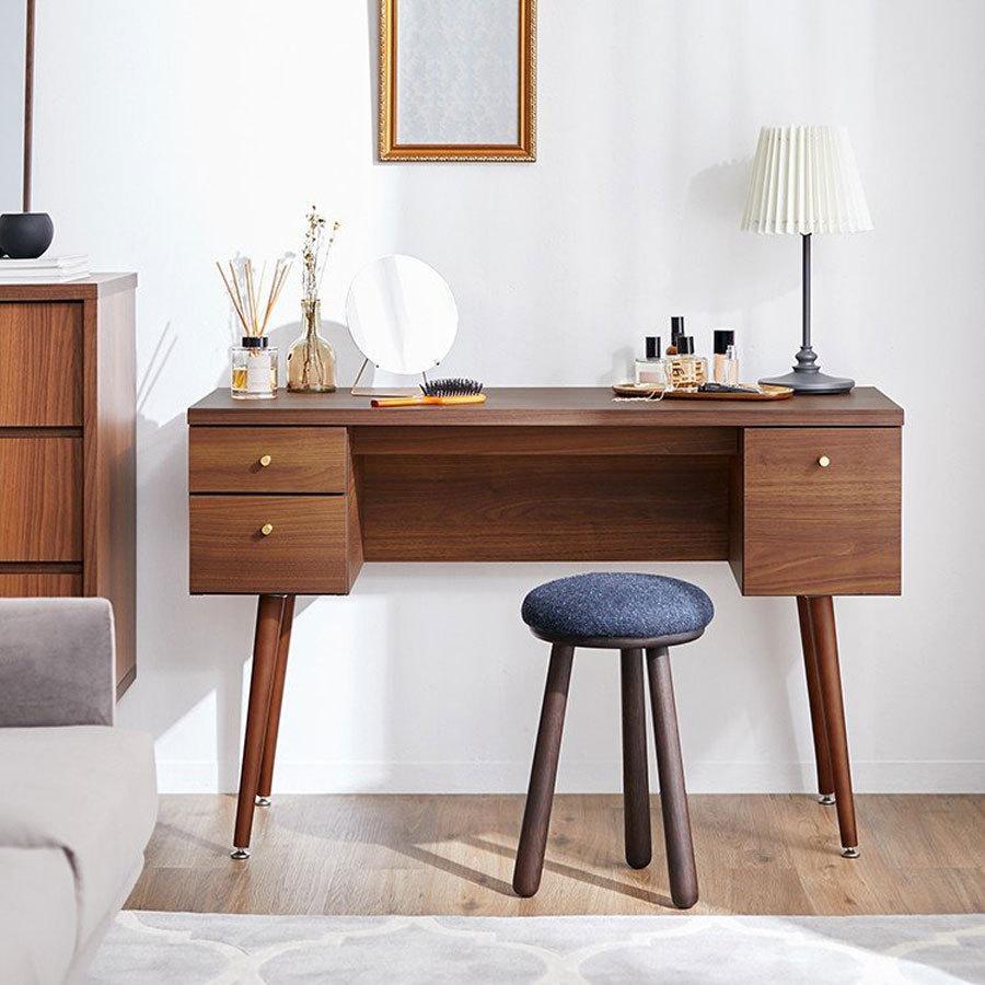 LOWYA（ロウヤ） ドレッサー デスク 幅110 PCデスク 化粧台 鏡台