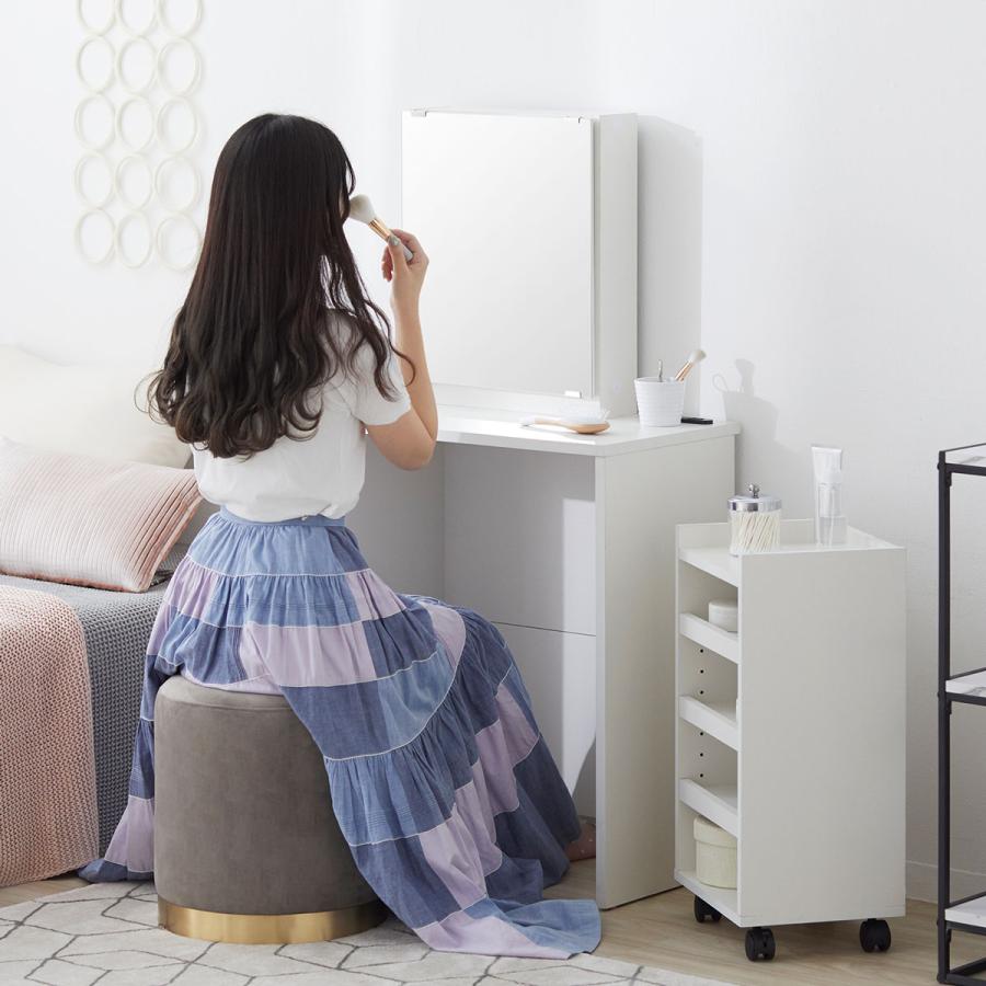 LOWYA（ロウヤ） ドレッサー テーブル ハイタイプ コンパクト