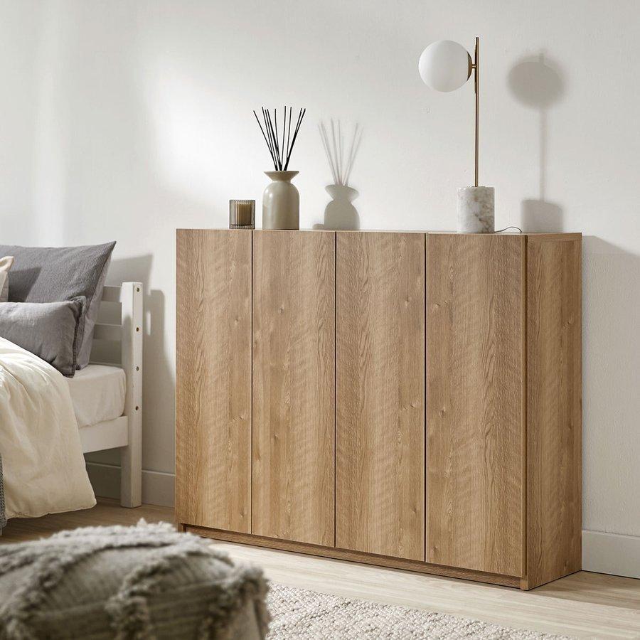 LOWYA（ロウヤ） サイドボード リビングボード おしゃれ 幅120cm