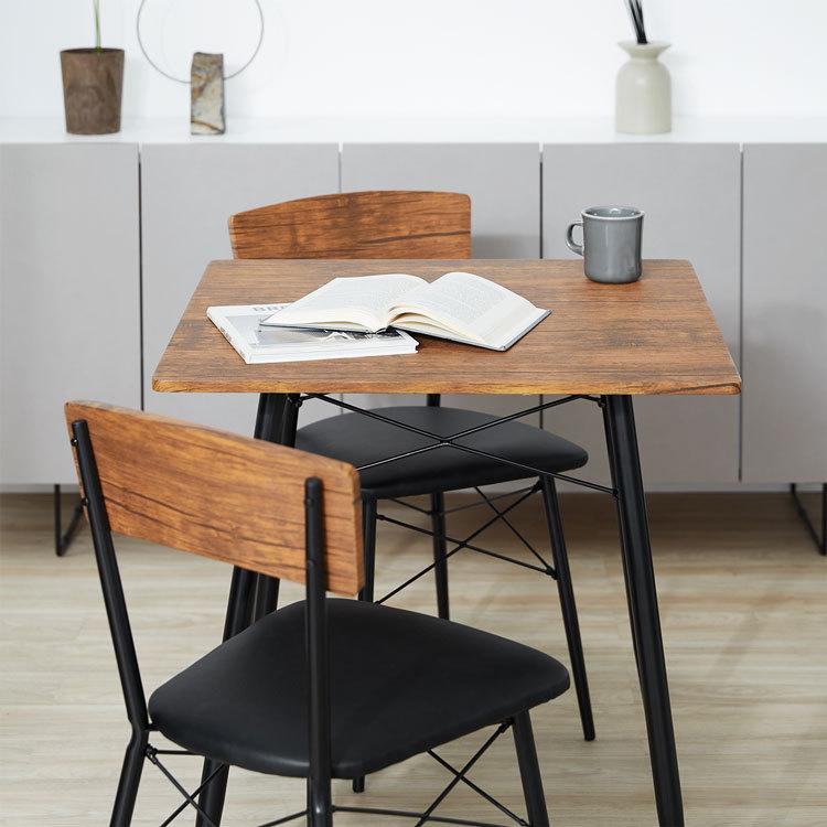 LOWYA（ロウヤ） ダイニングテーブルセット 3点 2人用 ダイニング