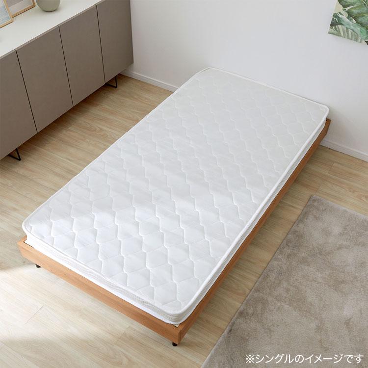 LOWYA（ロウヤ） マットレス セミダブル 厚み15.5cm スプリング