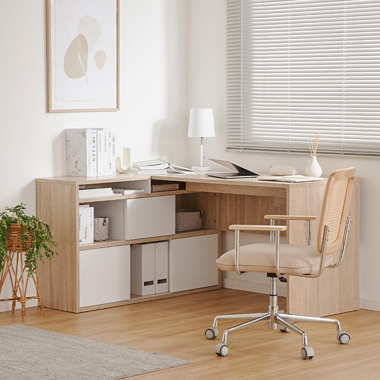 LOWYA（ロウヤ） パソコンデスク L字 PCデスク コーナーデスク L字型