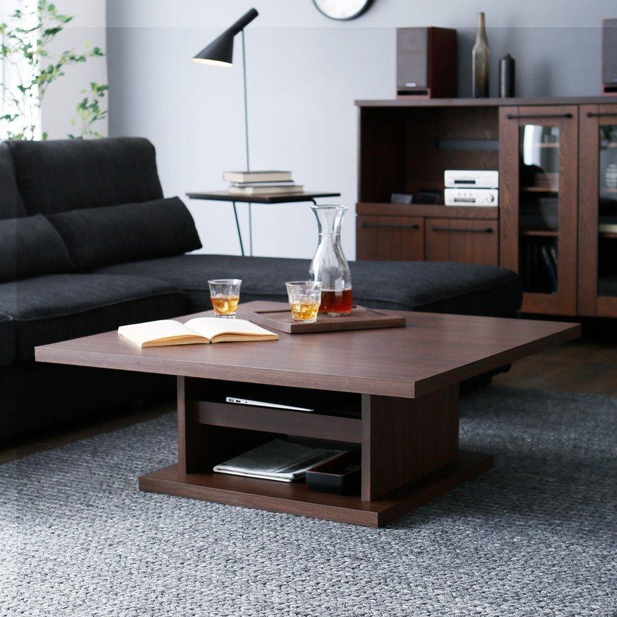 LOWYA（ロウヤ） テーブル リビング ロー おしゃれ センター 国産 木目