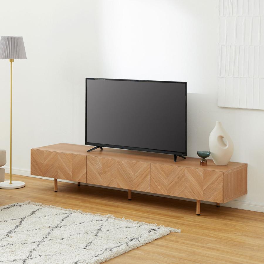 LOWYA（ロウヤ） テレビ台 テレビボード ローボード 幅180cm 収納 木製