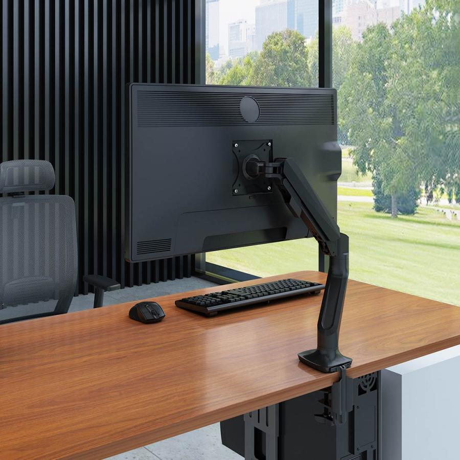 FlexiSpot モニターアーム ディスプレイアーム ガス圧式 大型モニター