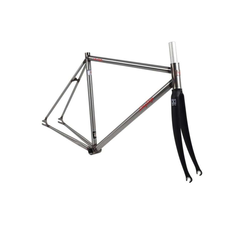 LE-50C Columbus Cromor × HCF10ハーフカーボンフレームセット クリア