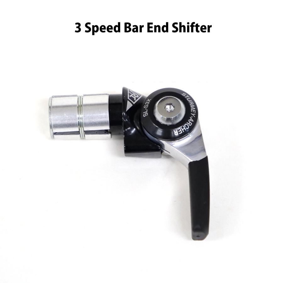 Sturmey-Archer スターメー・アーチャー S3X レッド 32H OLD120mm 固定