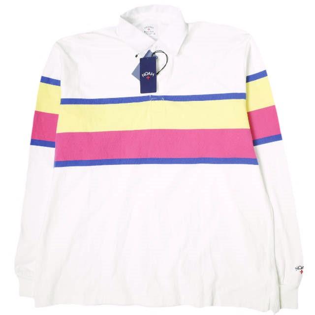 NOAH NYC ノア ニューヨーク 23SS カナダ製 SUMMER RUGBY ボーダー