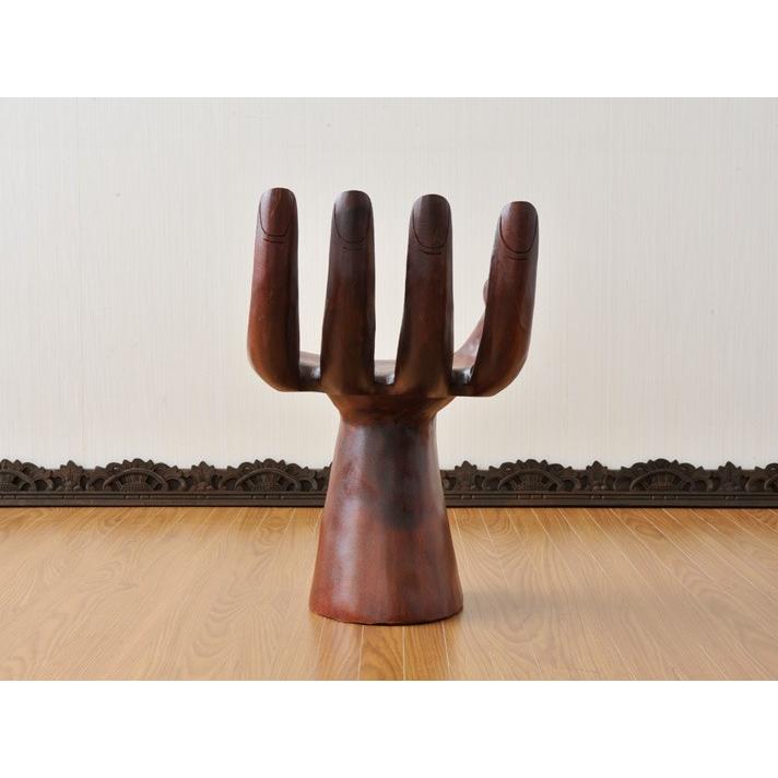 ハンドチェア 仏手 木製 おしゃれ アジアン家具 アジアン雑貨 バリ