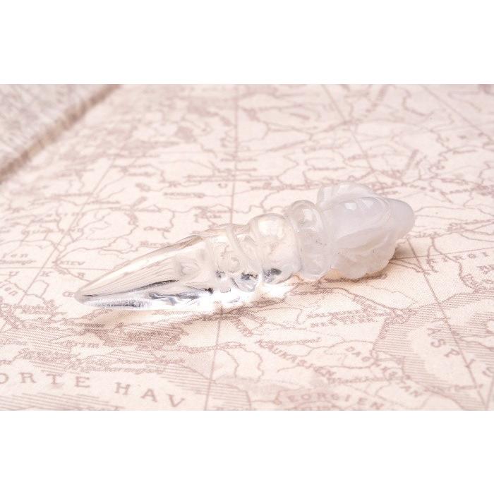 プルパ 金剛杭 独鈷杵 水晶 51mm 密教法具_R5061-2 : ラトリエ - 通販