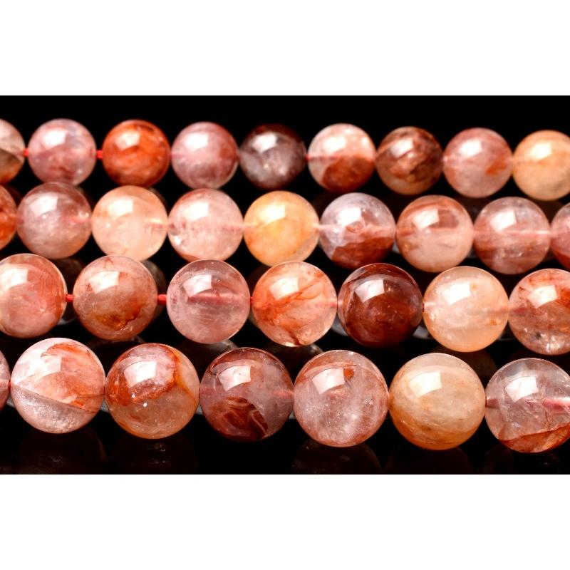 ライモナイトインクォーツ 8mm 1連（約38cm）_RG247-8 : ラトリエ