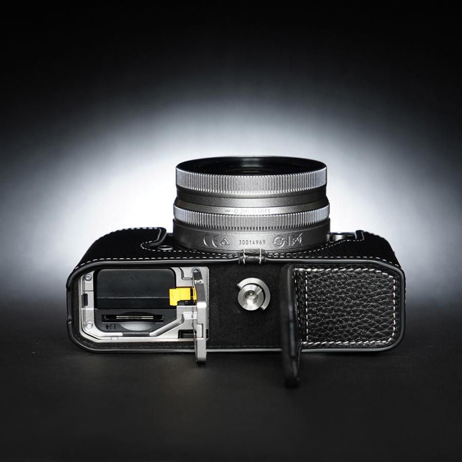 TP Original Nikon Z fc 用 ボディーハーフケース ブラック ［国内正規