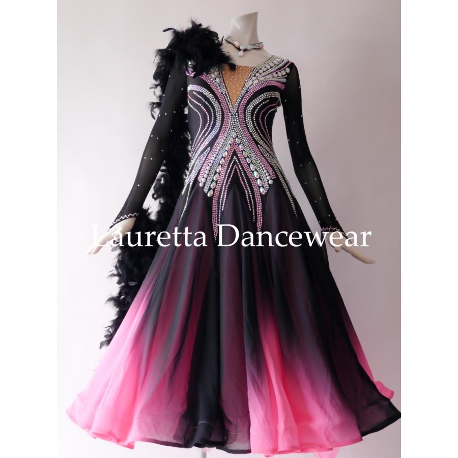 Lauretta Dancewear 社交ダンスドレス衣装 スタンダード モダン 競技