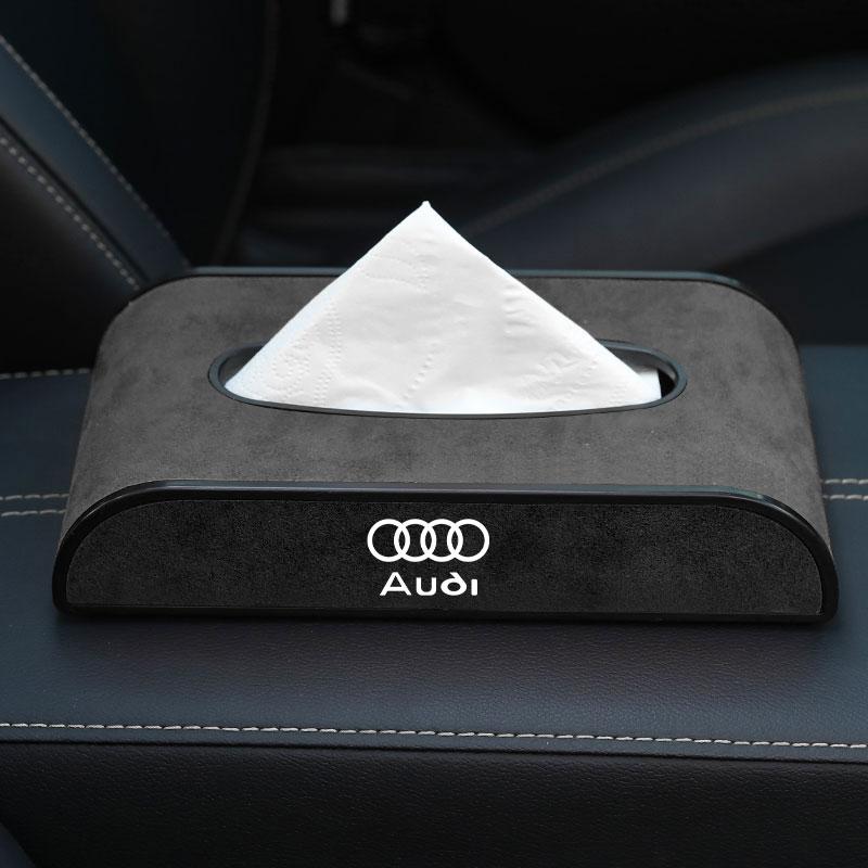 Audi（アウディ） ◇アウディ AUDI◇ブラック◇車用ティッシュボックス