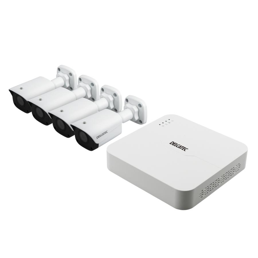 デルカテック ネットワークカメラ4chセット CNE3SZ41 DXアンテナ