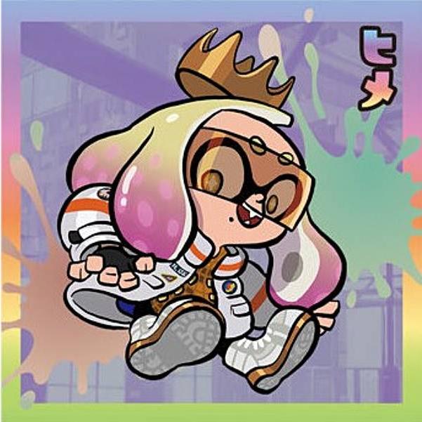 箔押し仕様] SN2-34 ヒメ (フレッシュ) 】スプラトゥーン3 陣取大戦