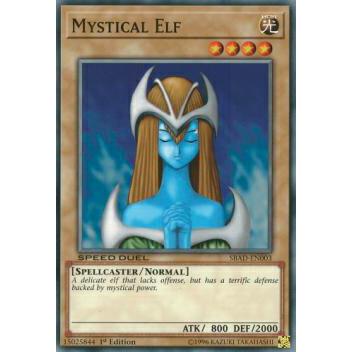 遊戯王 SBAD-EN003 ホーリー・エルフ Mystical Elf (英語版 1st