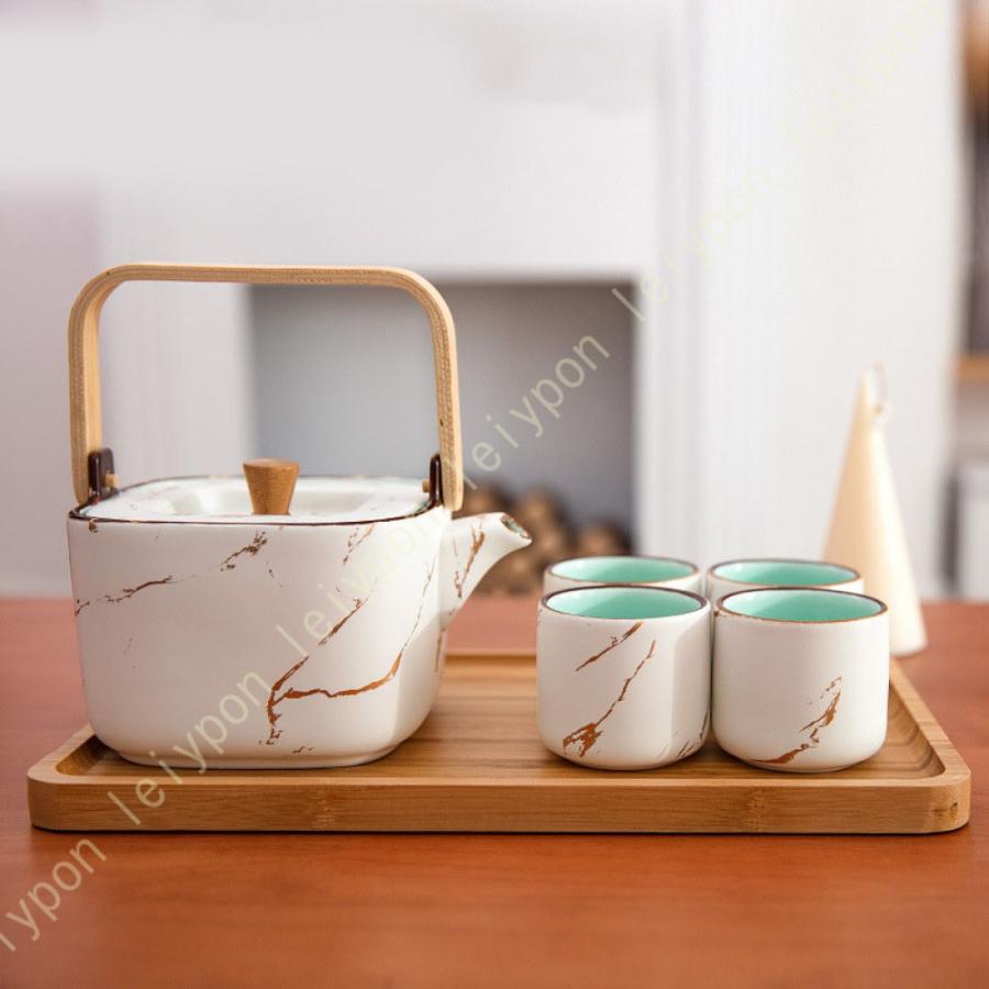 土瓶急須 湯呑み 茶敷セット 急須セット 湯呑みセット ペア おしゃれ