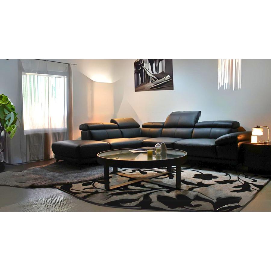 Lelax ソファ ソファー 革 レザー 本革 カウチソファ コーナーソファ 3