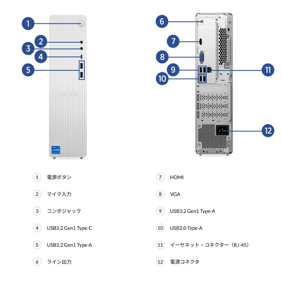 Lenovo（レノボ） ntc 【公式・直販】 デスクトップパソコン PC Lenovo