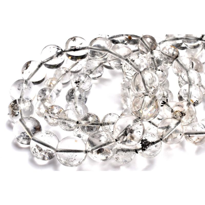 虹入り エレスチャルクォーツ 11.5mm ブレスレット 1個売り _BG5915